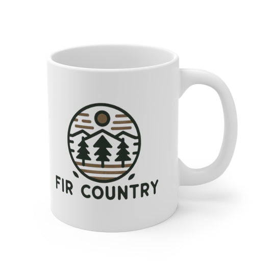 Fir Country Ceramic Mug 11oz